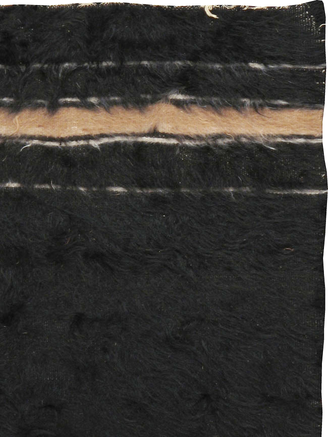 Vintage Turkish Mohair Throw Rug, No.22544 - Gsblank
