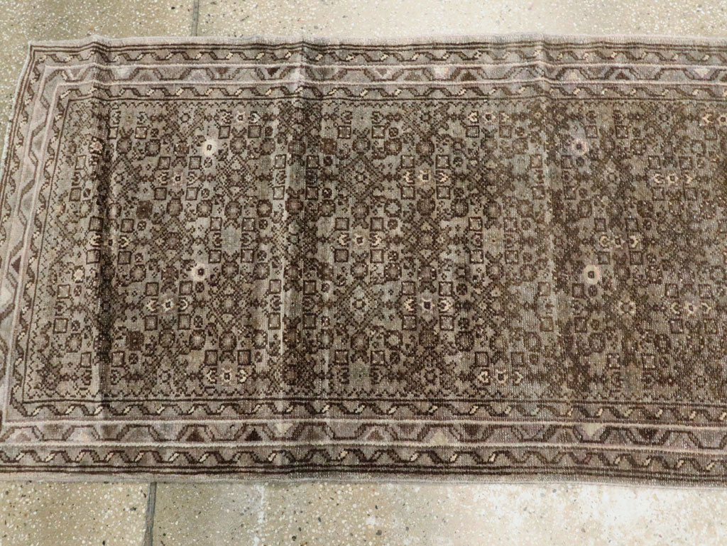 Vintage Persian Malayer Long Runner, No.22548 - Gsblank