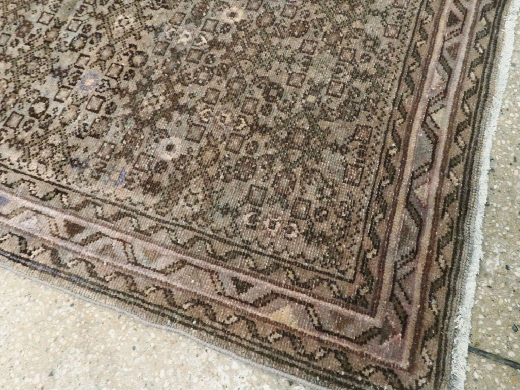 Vintage Persian Malayer Long Runner, No.22548 - Gsblank