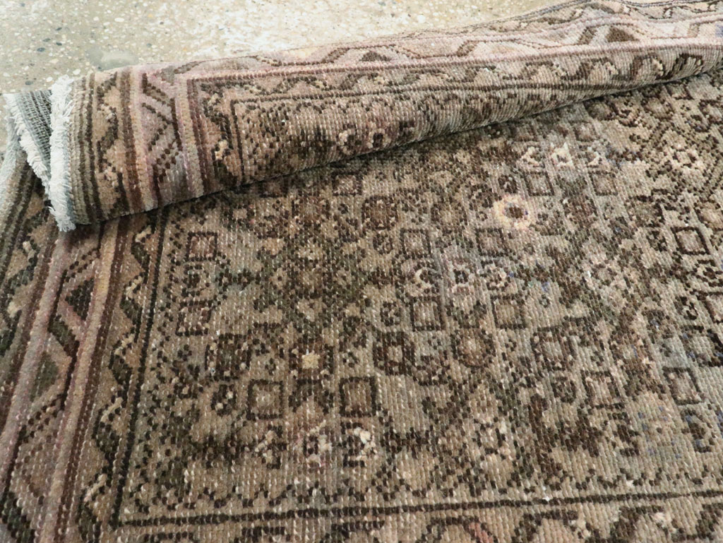 Vintage Persian Malayer Long Runner, No.22548 - Gsblank