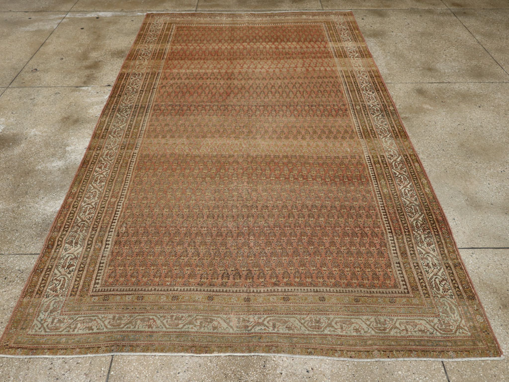 Antique Persian Malayer Room Size Carpet, No.22552 - Gsblank