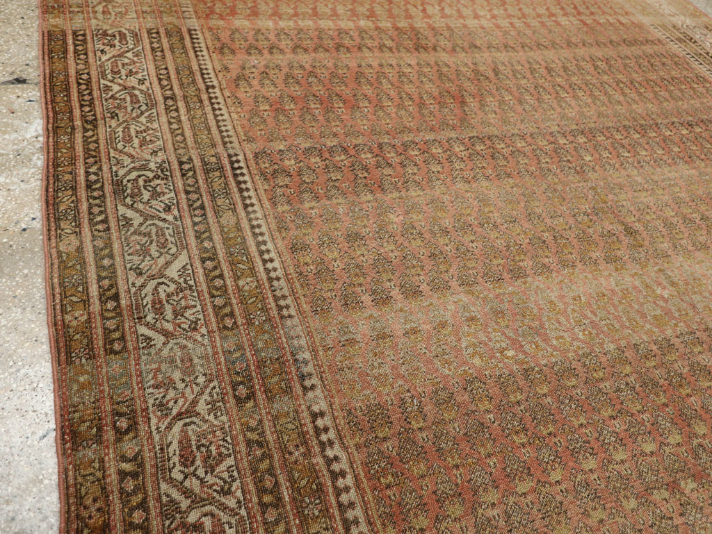 Antique Persian Malayer Room Size Carpet, No.22552 - Gsblank