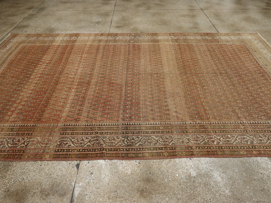Antique Persian Malayer Room Size Carpet, No.22552 - Gsblank
