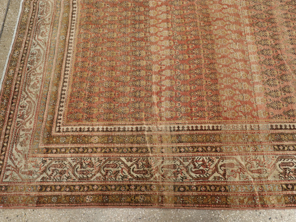 Antique Persian Malayer Room Size Carpet, No.22552 - Gsblank