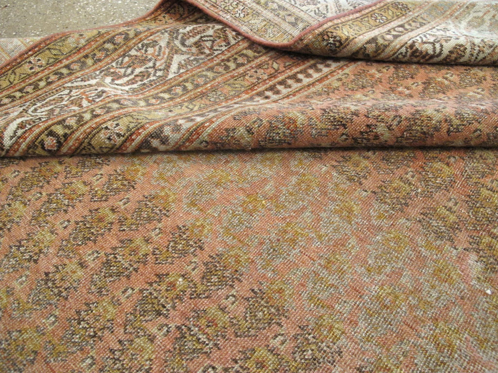 Antique Persian Malayer Room Size Carpet, No.22552 - Gsblank