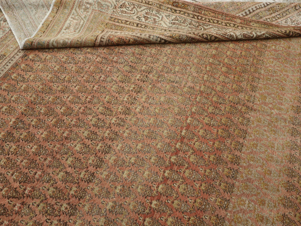 Antique Persian Malayer Room Size Carpet, No.22552 - Gsblank