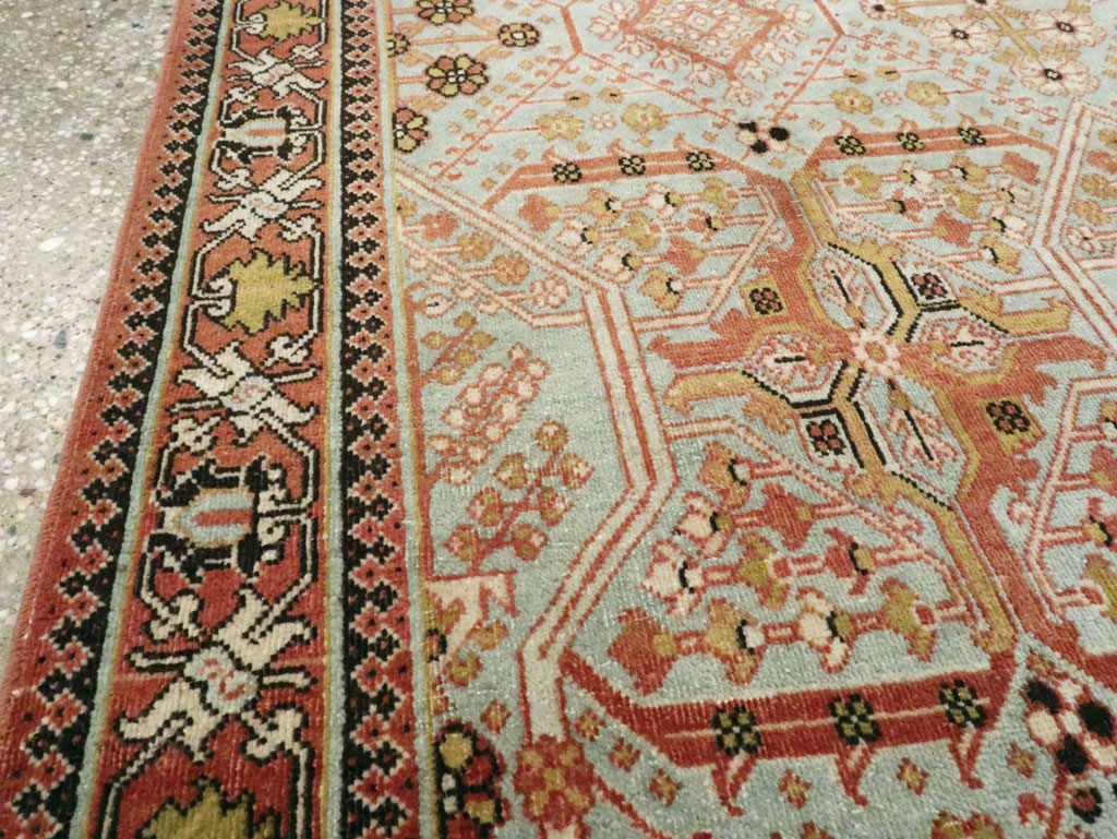 Vintage Persian Joshegan Rug, No.22554 - Gsblank