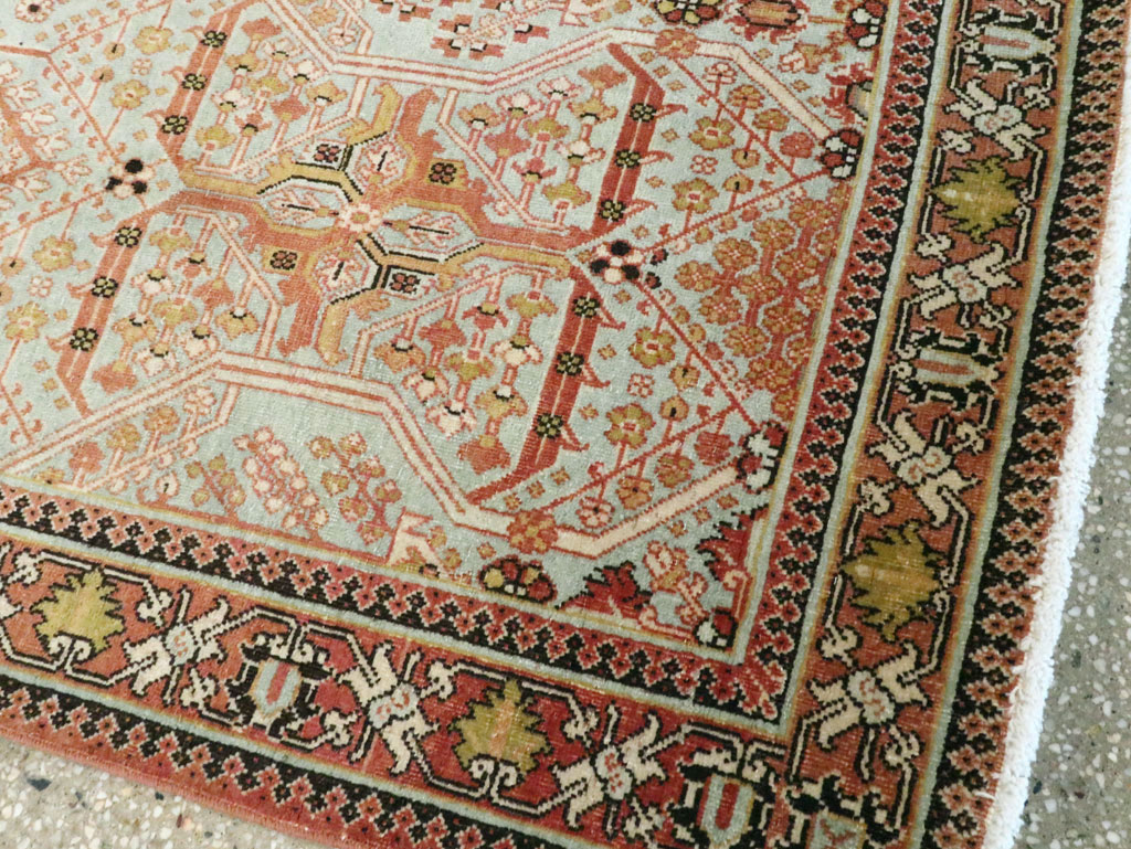 Vintage Persian Joshegan Rug, No.22554 - Gsblank