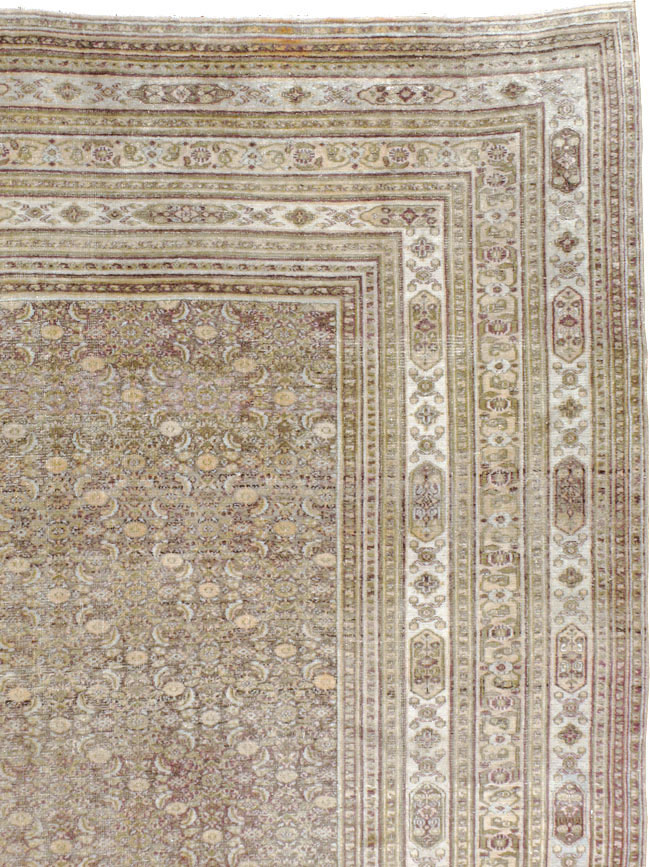 Antique Persian Dorokhsh Carpet, No.22559 - Gsblank