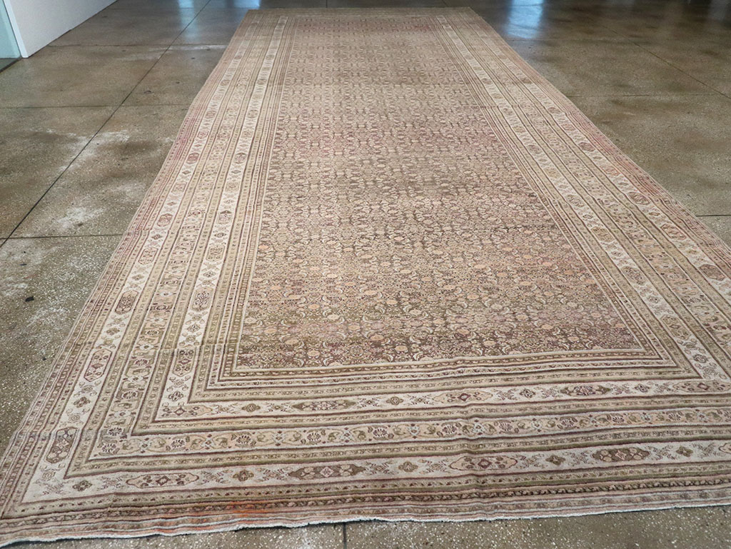 Antique Persian Dorokhsh Carpet, No.22559 - Gsblank