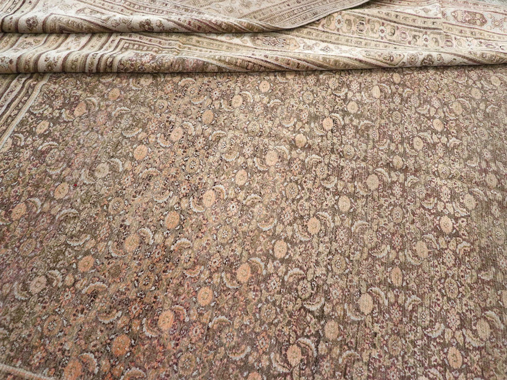 Antique Persian Dorokhsh Carpet, No.22559 - Gsblank