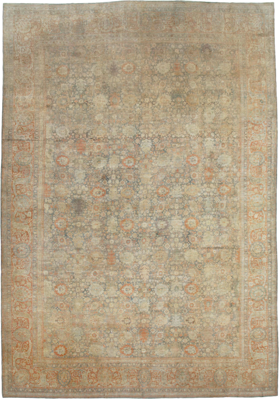 Antique Persian Tabriz Carpet, No.22564 - Gsblank