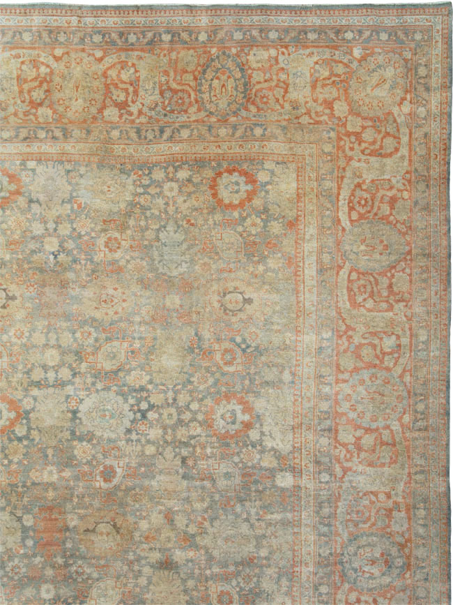 Antique Persian Tabriz Carpet, No.22564 - Gsblank