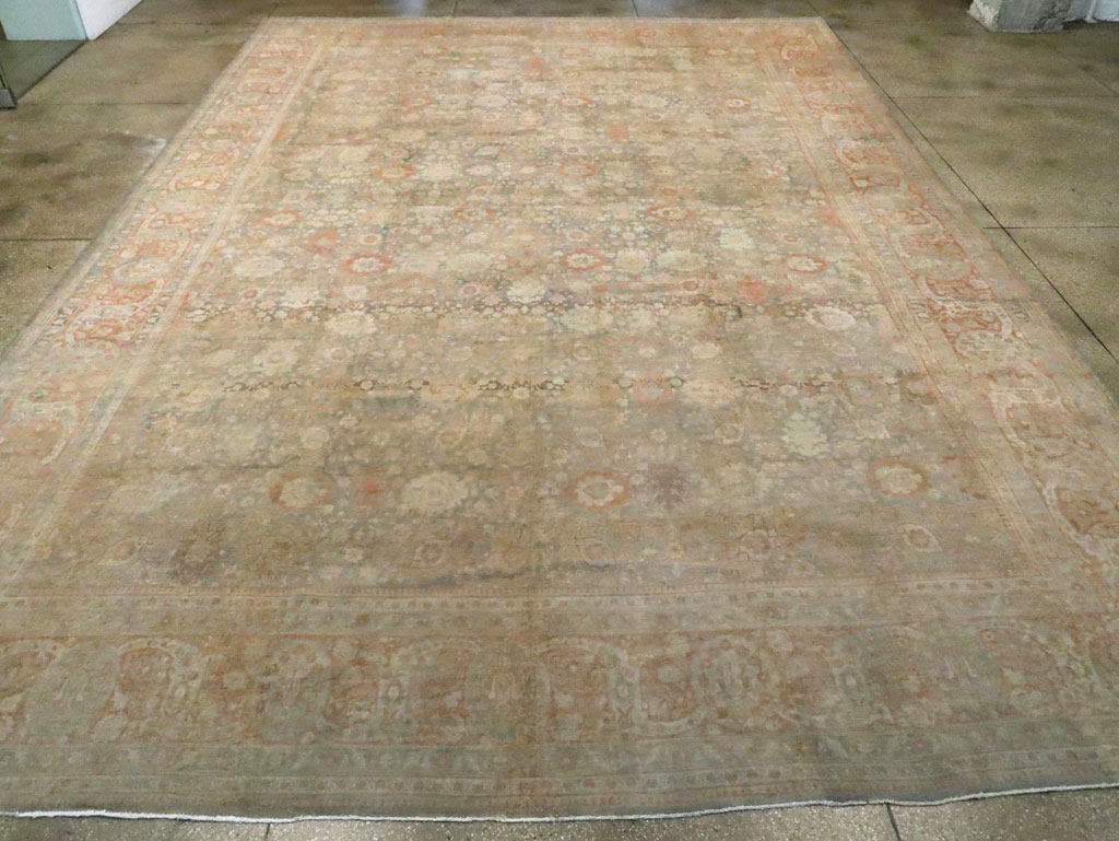 Antique Persian Tabriz Carpet, No.22564 - Gsblank