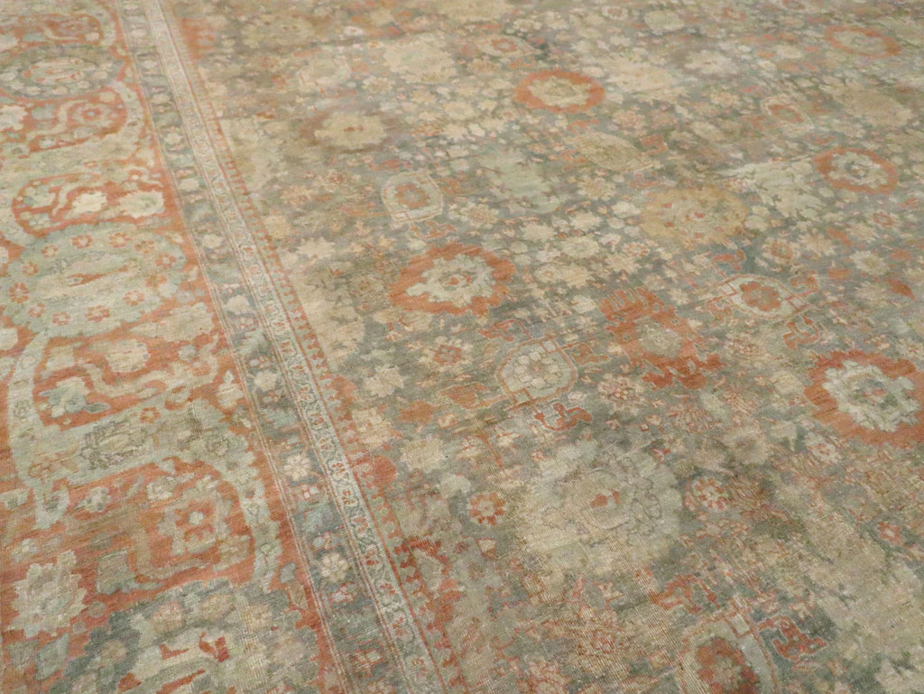 Antique Persian Tabriz Carpet, No.22564 - Gsblank