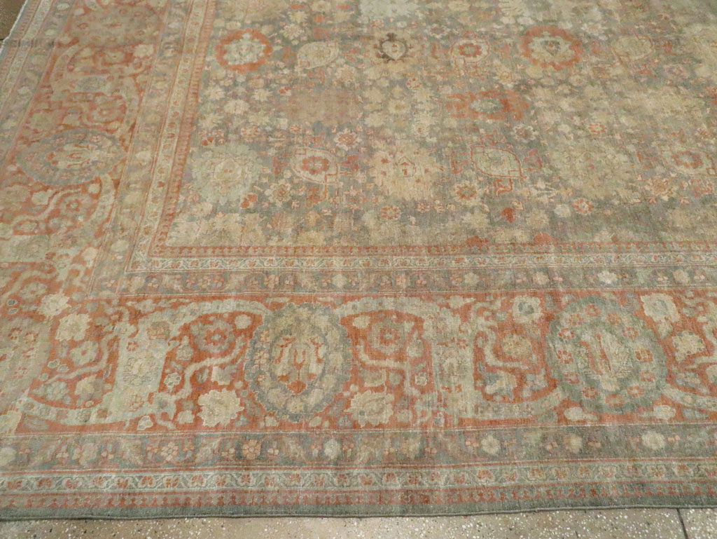 Antique Persian Tabriz Carpet, No.22564 - Gsblank
