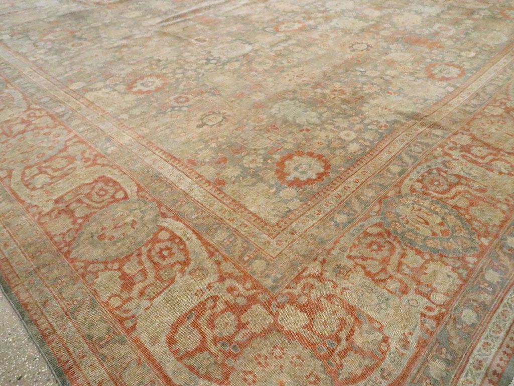 Antique Persian Tabriz Carpet, No.22564 - Gsblank