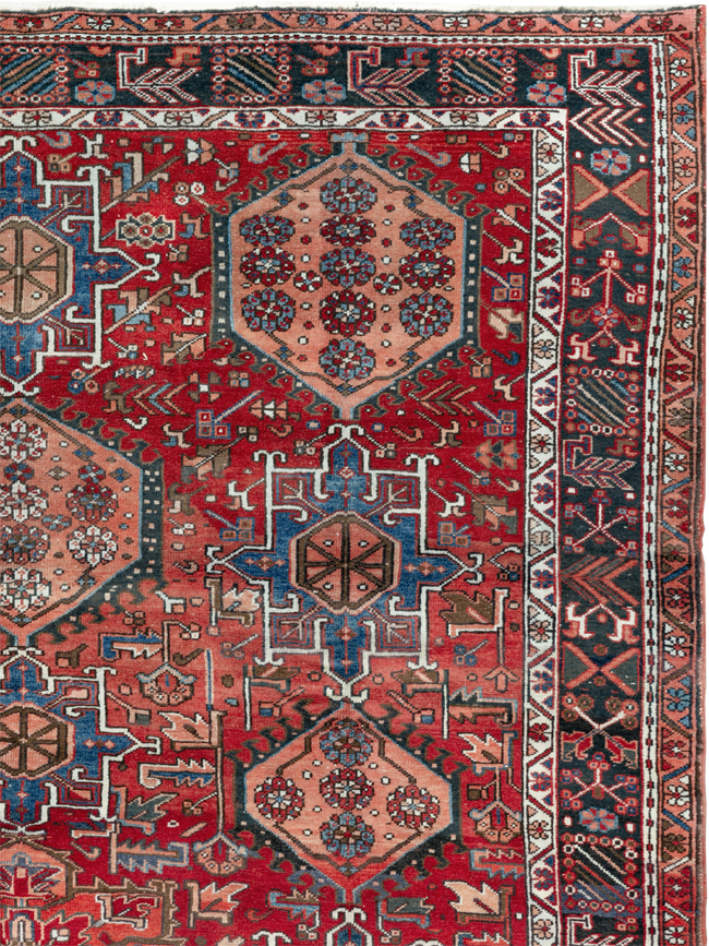 Vintage Persian Karajeh Carpet, No.22567 - Gsblank