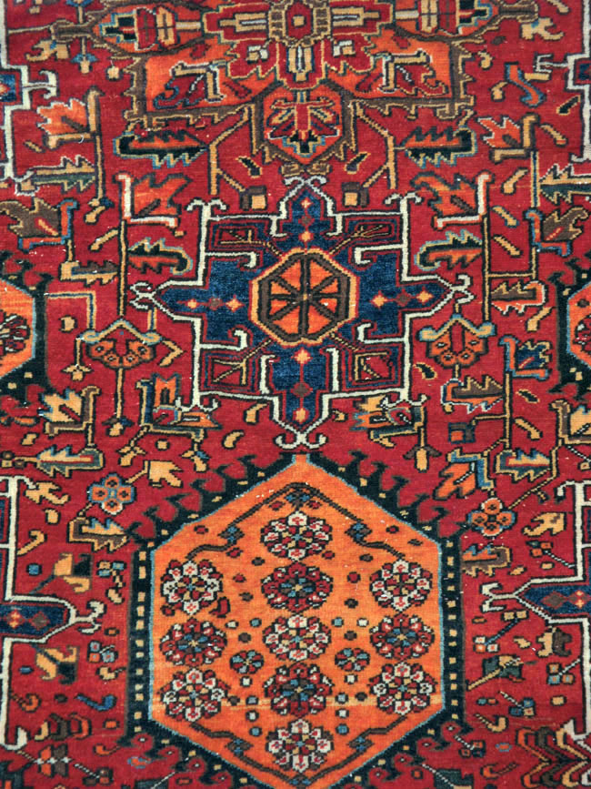 Vintage Persian Karajeh Carpet, No.22567 - Gsblank
