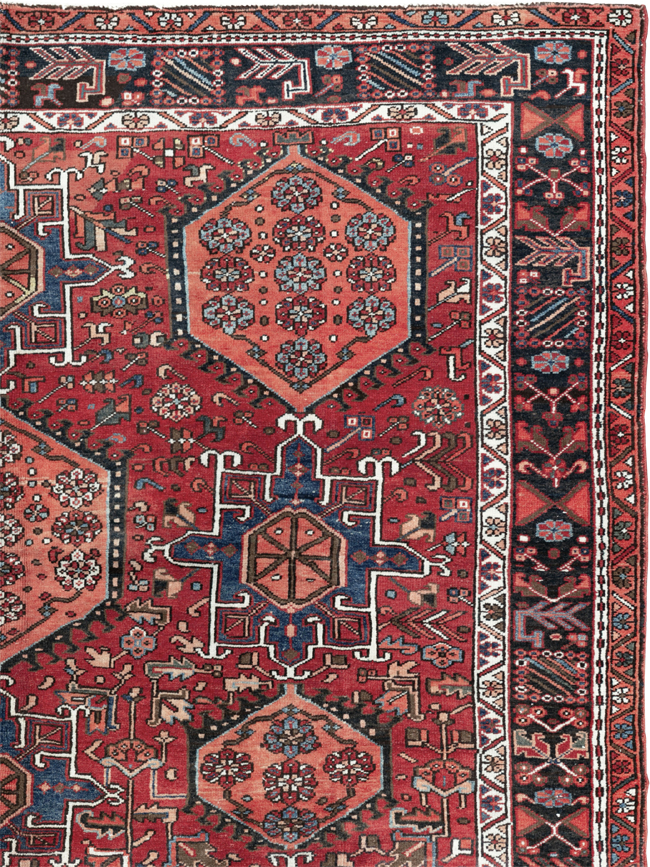 Vintage Persian Karajeh Carpet, No.22567 - Gsblank