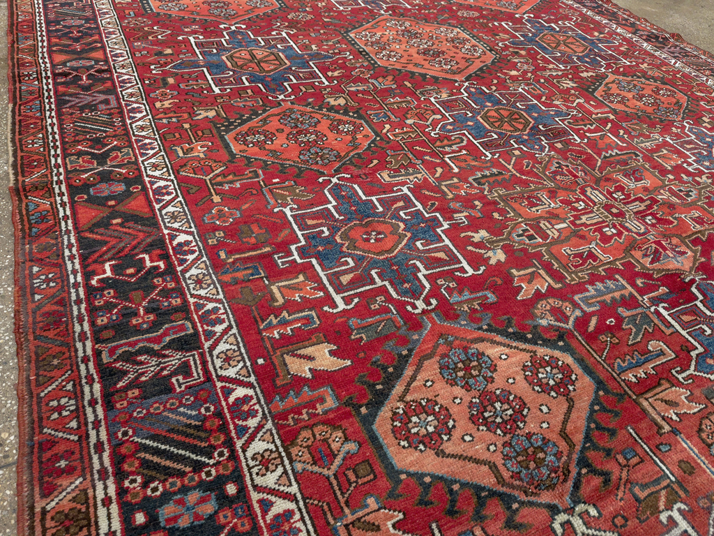 Vintage Persian Karajeh Carpet, No.22567 - Gsblank