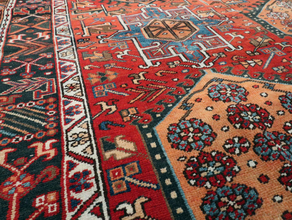 Vintage Persian Karajeh Carpet, No.22567 - Gsblank