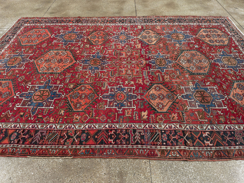 Vintage Persian Karajeh Carpet, No.22567 - Gsblank