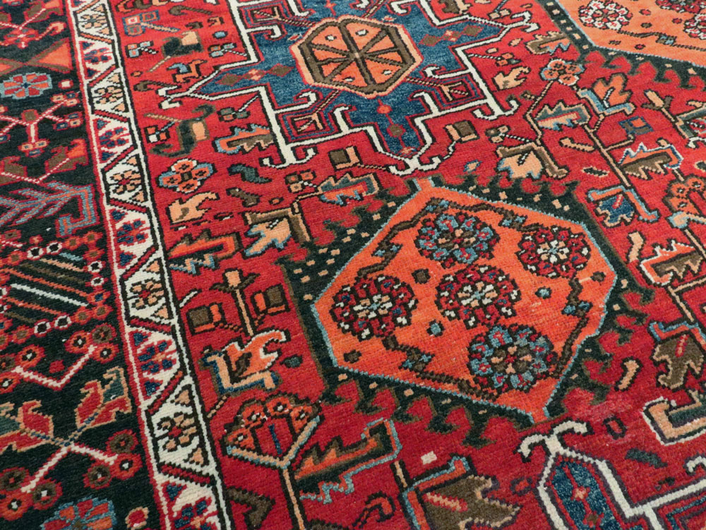 Vintage Persian Karajeh Carpet, No.22567 - Gsblank