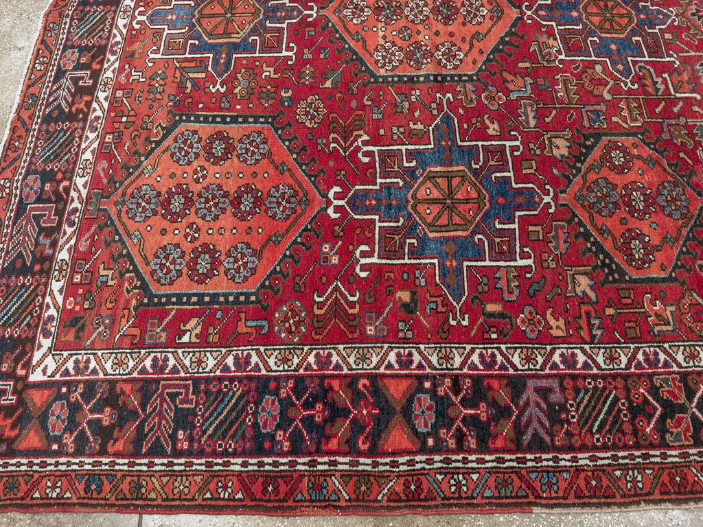 Vintage Persian Karajeh Carpet, No.22567 - Gsblank