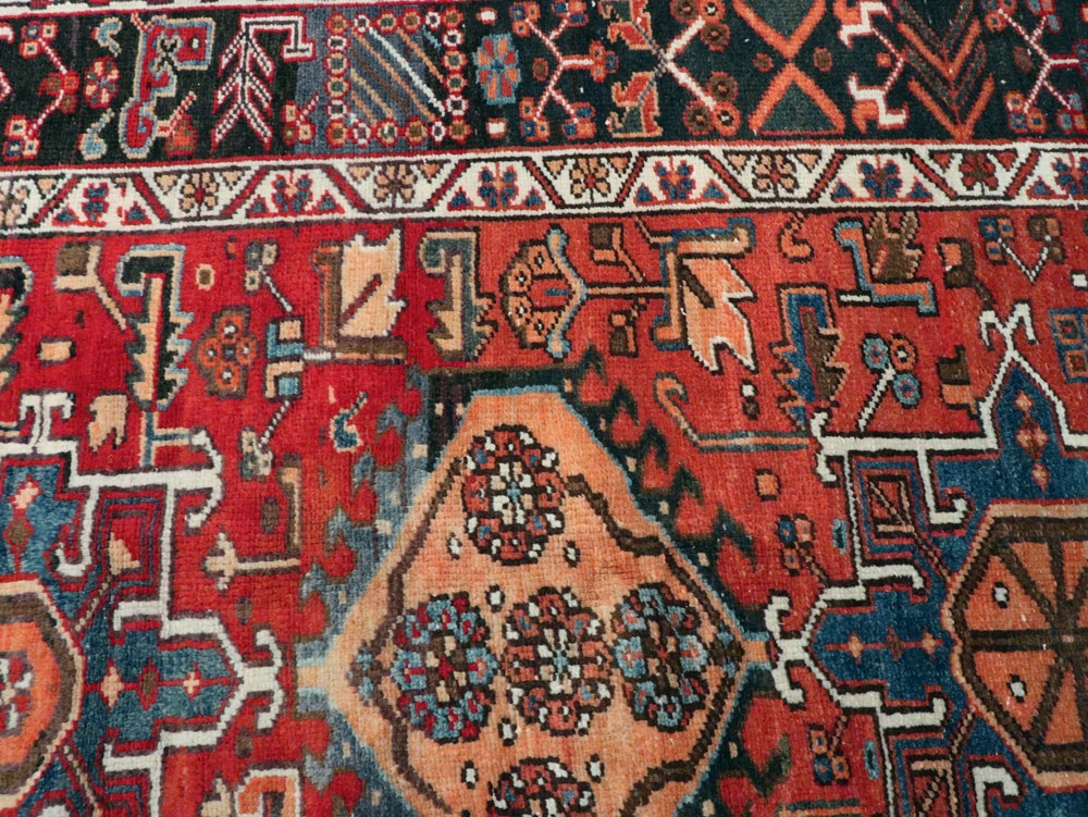 Vintage Persian Karajeh Carpet, No.22567 - Gsblank