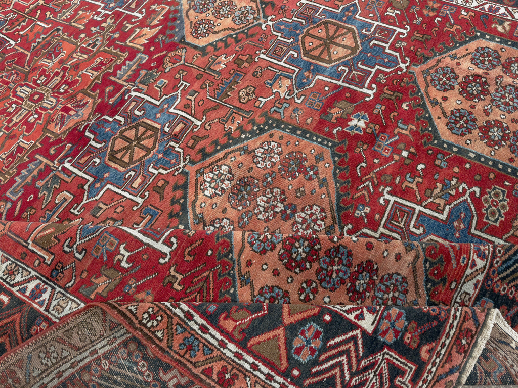 Vintage Persian Karajeh Carpet, No.22567 - Gsblank