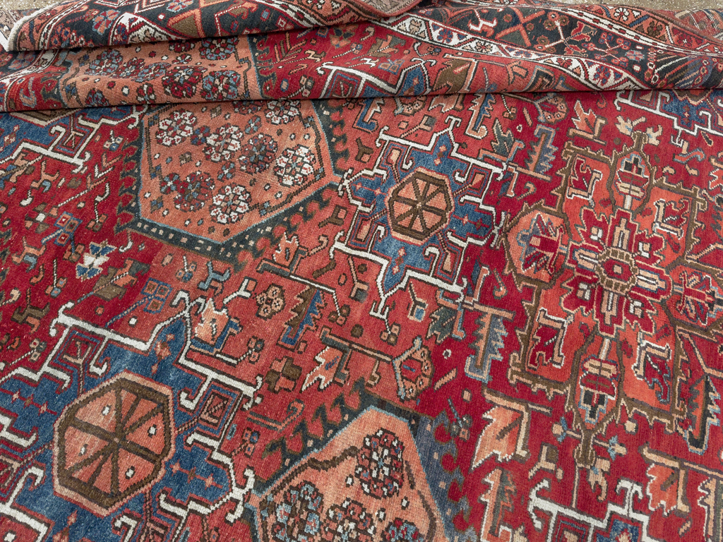 Vintage Persian Karajeh Carpet, No.22567 - Gsblank