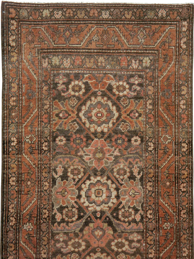 Vintage Persian Malayer Runner, No.22571 - Gsblank