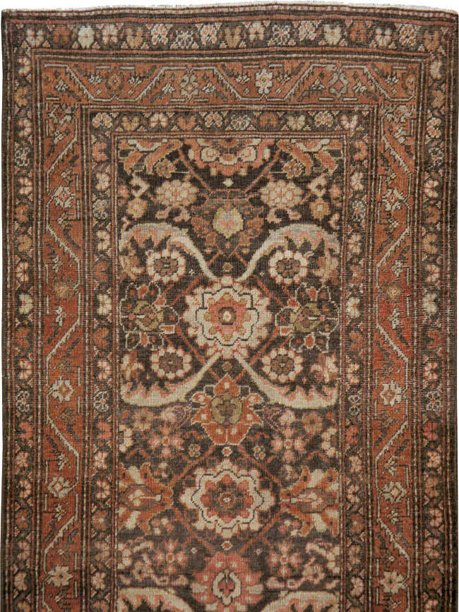Vintage Persian Malayer Runner, No.22571 - Gsblank