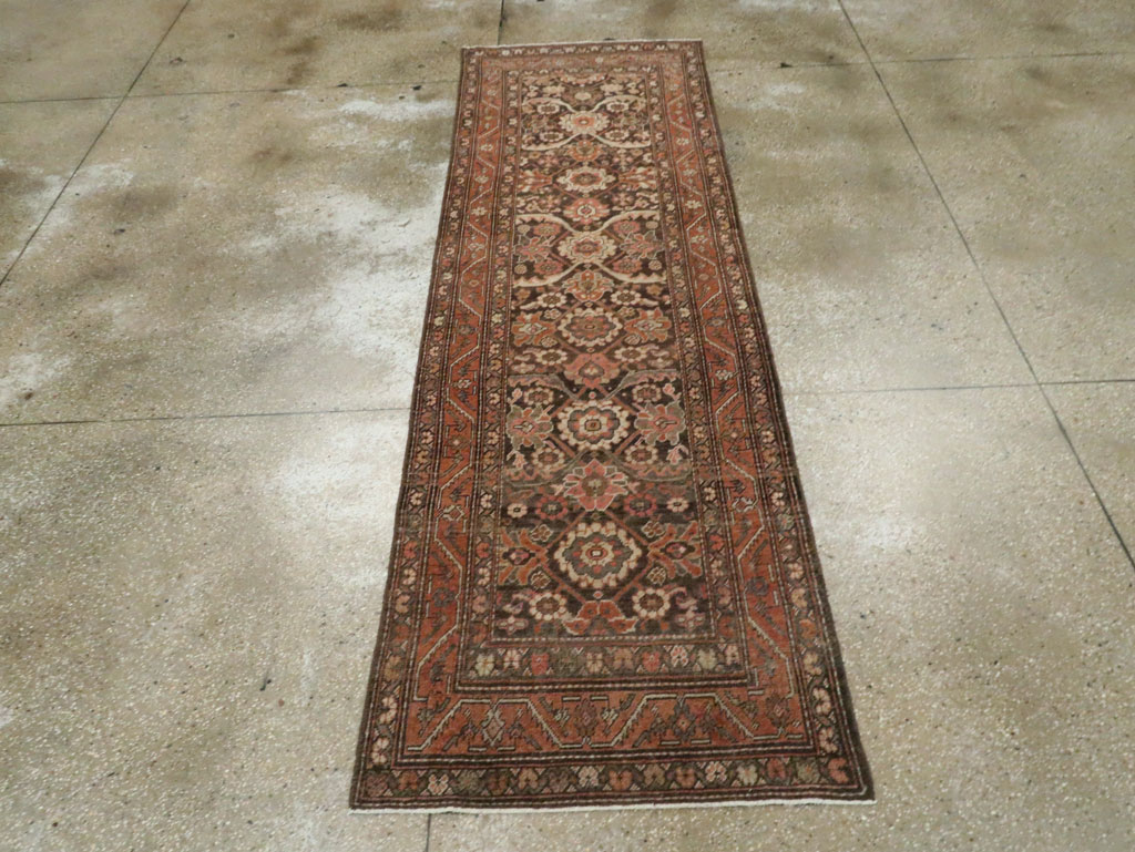 Vintage Persian Malayer Runner, No.22571 - Gsblank