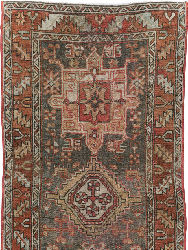 Vintage Persian Karajeh Runner, No.22572 - Gsblank