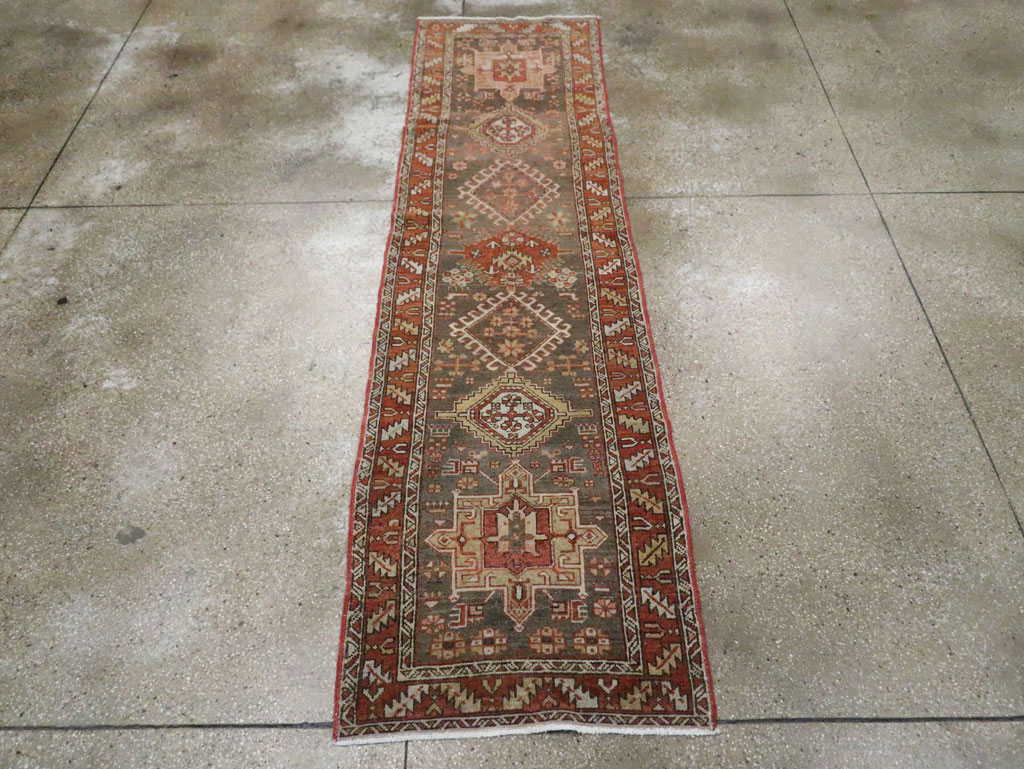 Vintage Persian Karajeh Runner, No.22572 - Gsblank
