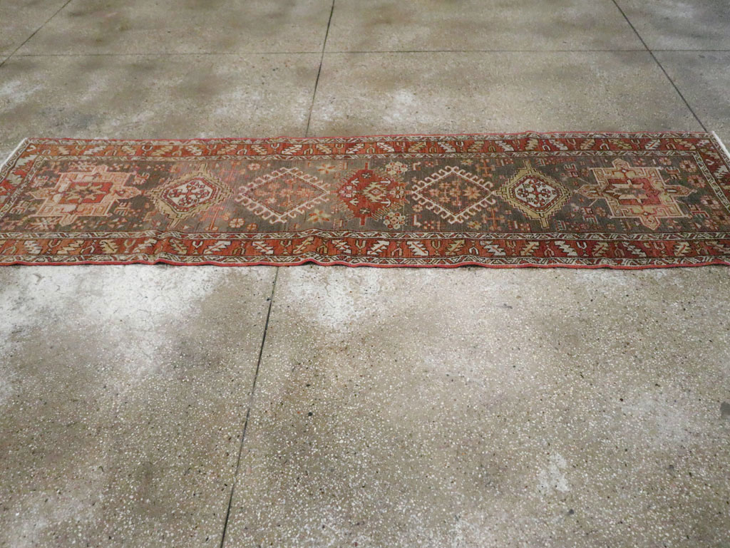 Vintage Persian Karajeh Runner, No.22572 - Gsblank