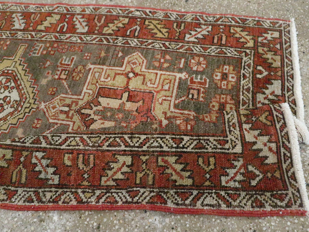 Vintage Persian Karajeh Runner, No.22572 - Gsblank