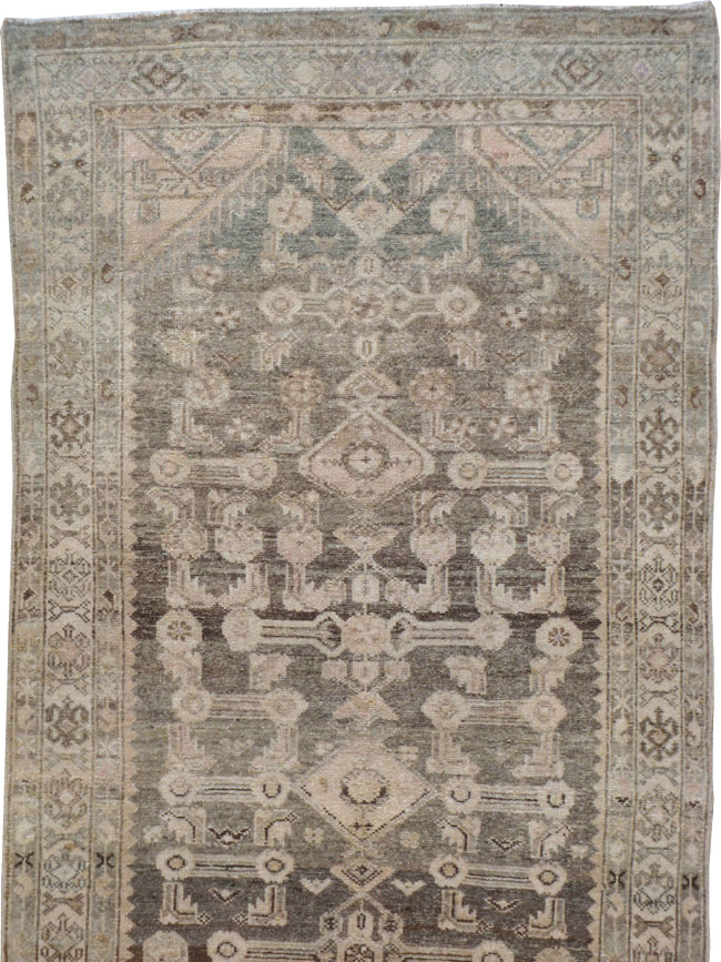 Vintage Persian Malayer Runner, No.22582 - Gsblank