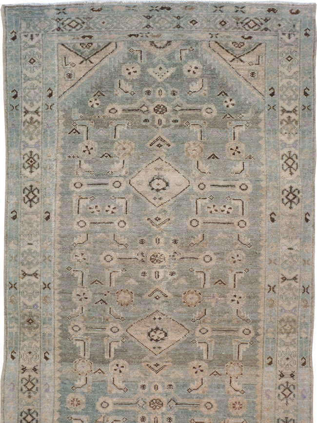 Vintage Persian Malayer Runner, No.22582 - Gsblank