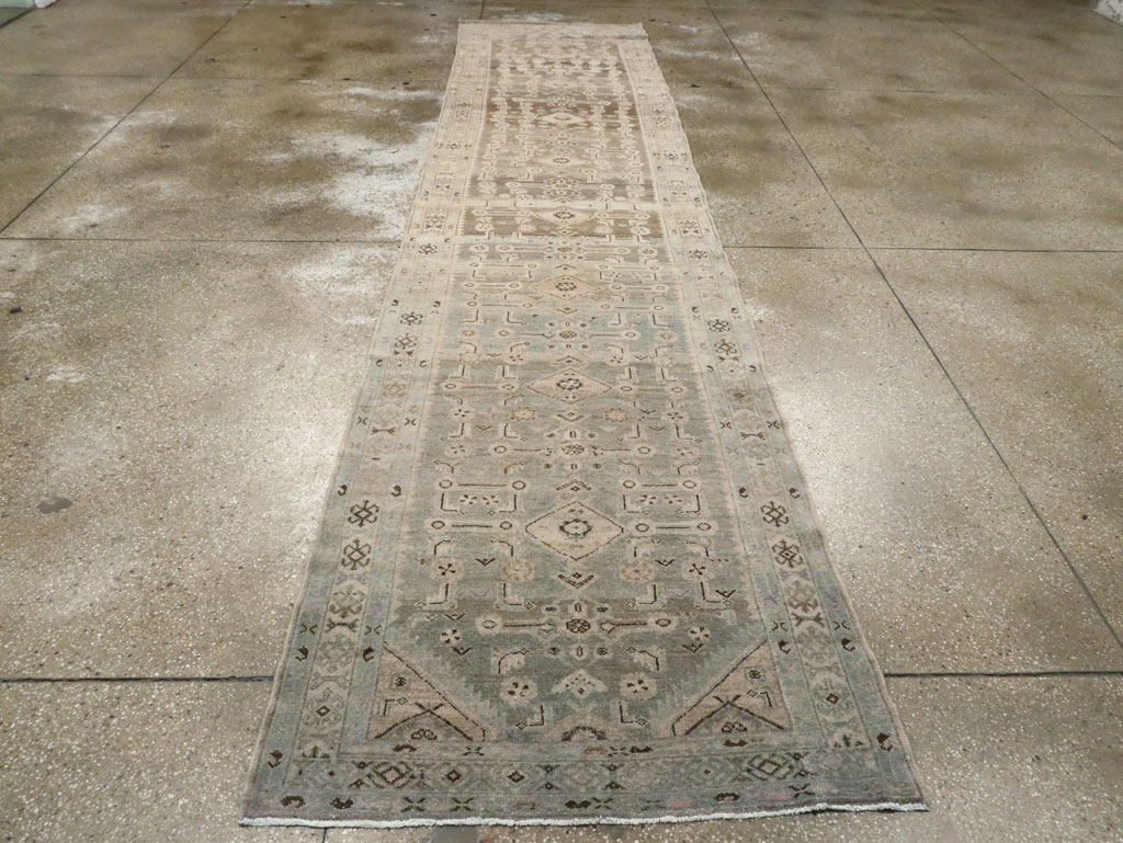 Vintage Persian Malayer Runner, No.22582 - Gsblank