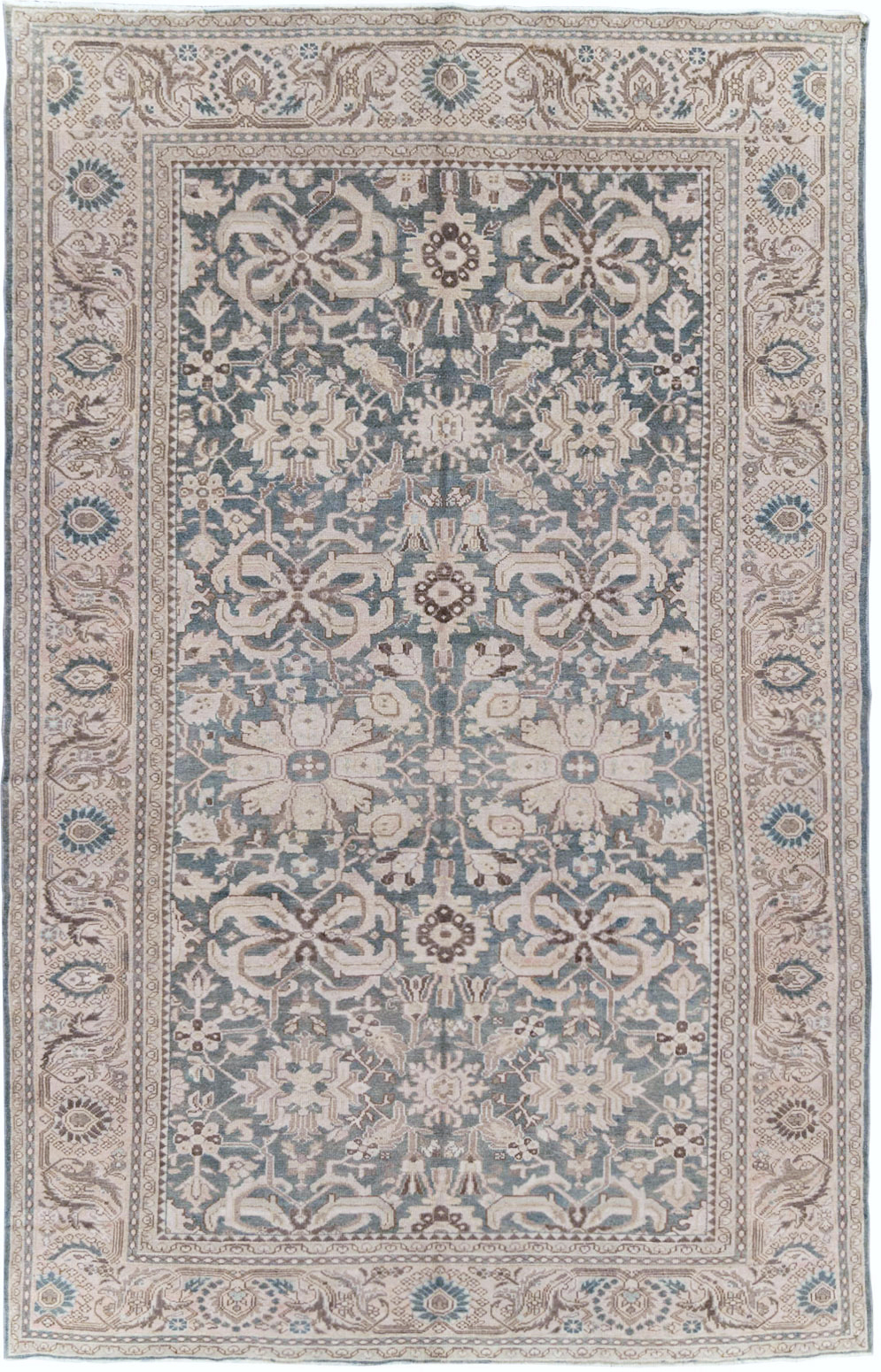Vintage Persian Malayer Accent Carpet, No.22584 - Gsblank