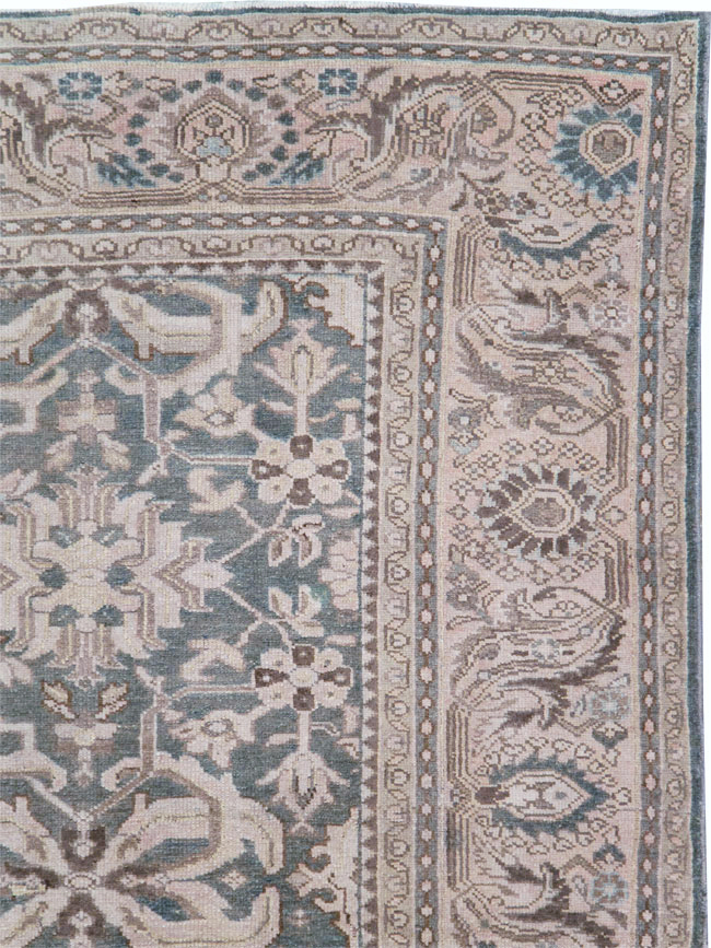 Vintage Persian Malayer Accent Carpet, No.22584 - Gsblank