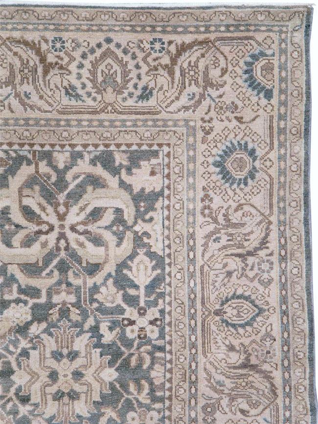 Vintage Persian Malayer Accent Carpet, No.22584 - Gsblank