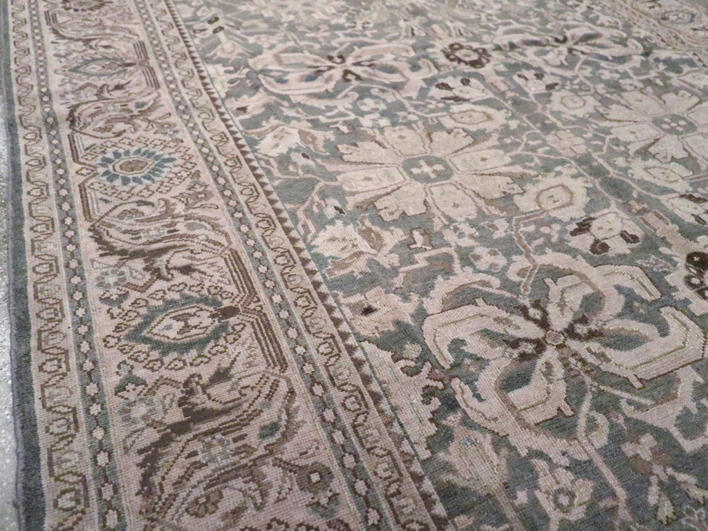 Vintage Persian Malayer Accent Carpet, No.22584 - Gsblank
