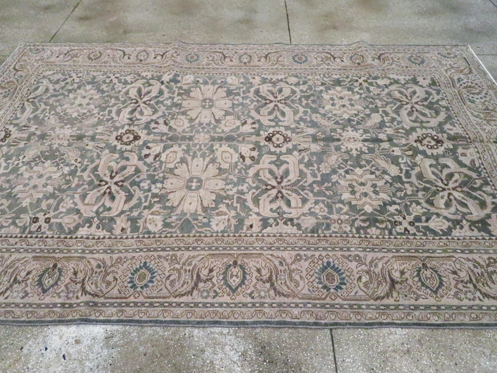 Vintage Persian Malayer Accent Carpet, No.22584 - Gsblank