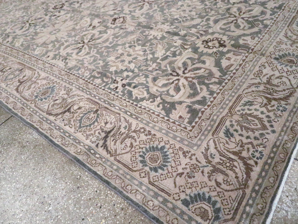 Vintage Persian Malayer Accent Carpet, No.22584 - Gsblank