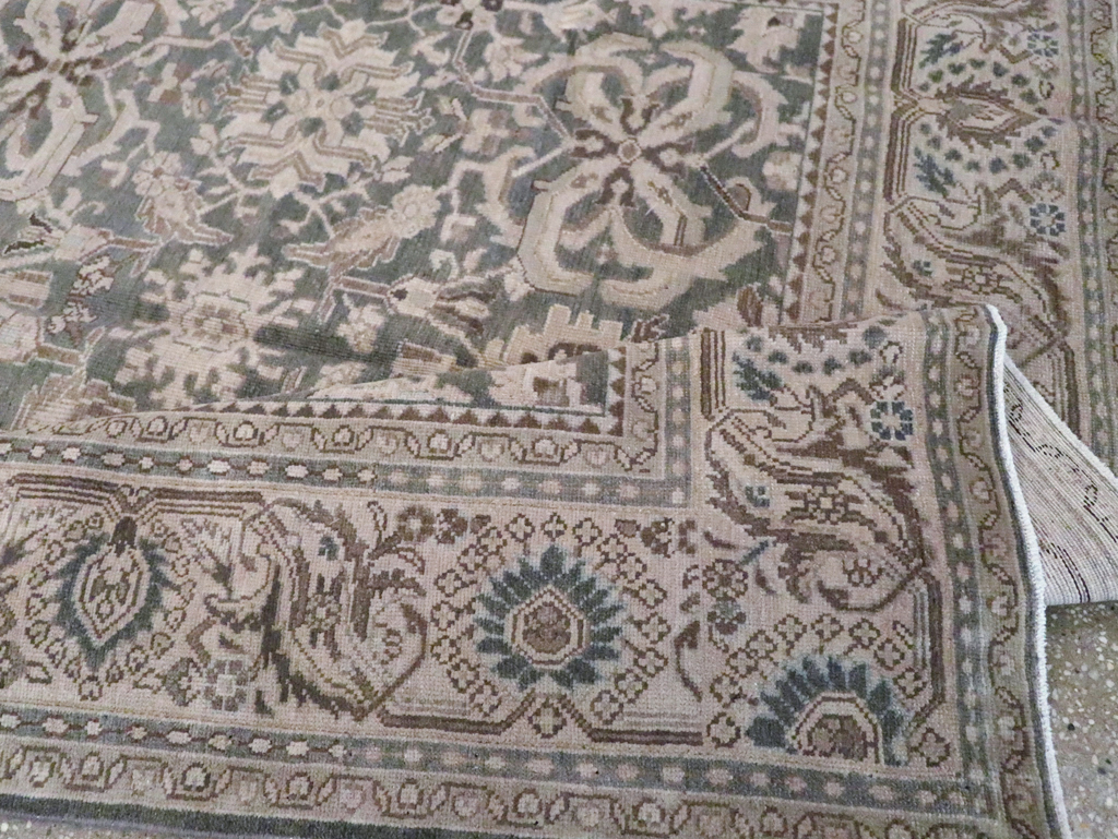 Vintage Persian Malayer Accent Carpet, No.22584 - Gsblank