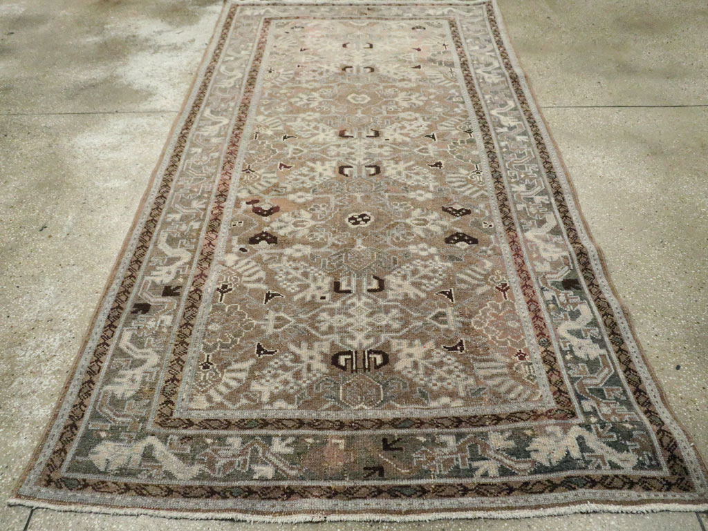 Vintage Persian Malayer Gallery Rug, No.22585 - Gsblank